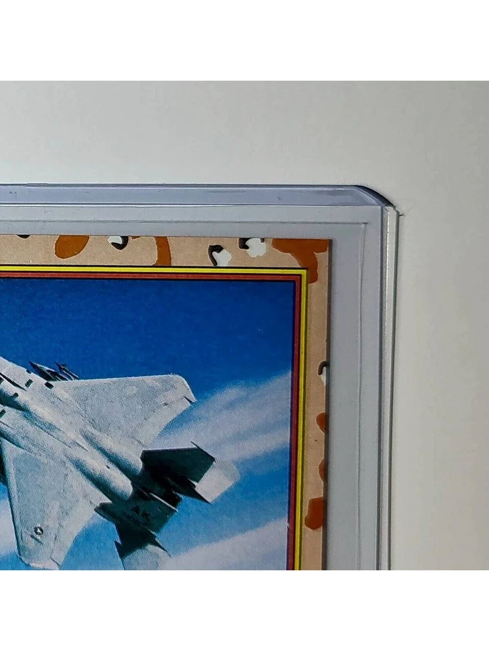 F-15 Fighter Plane 1991 Topps Desert Storm #37 Card